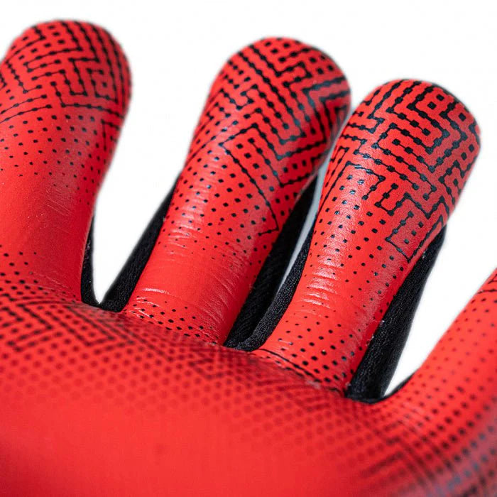 Reush Attrakt Gold X GluePrint Goalkeeper Gloves Black Gold Red