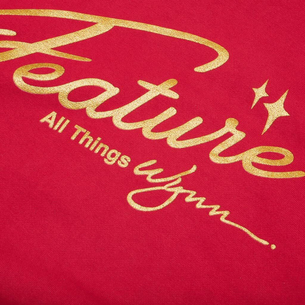 Feature x Wynn Shine Hoodie Scarlet