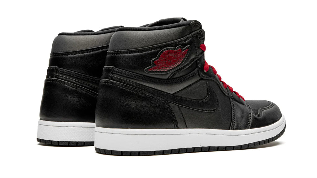 Air Jordan 1 Retro High OG Black Satin Gym Red