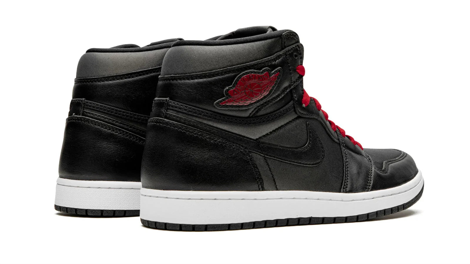 Air Jordan 1 Retro High OG Black Satin Gym Red
