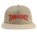 Thrasher Chains By Daniel Shepard Snapback Hat Khaki