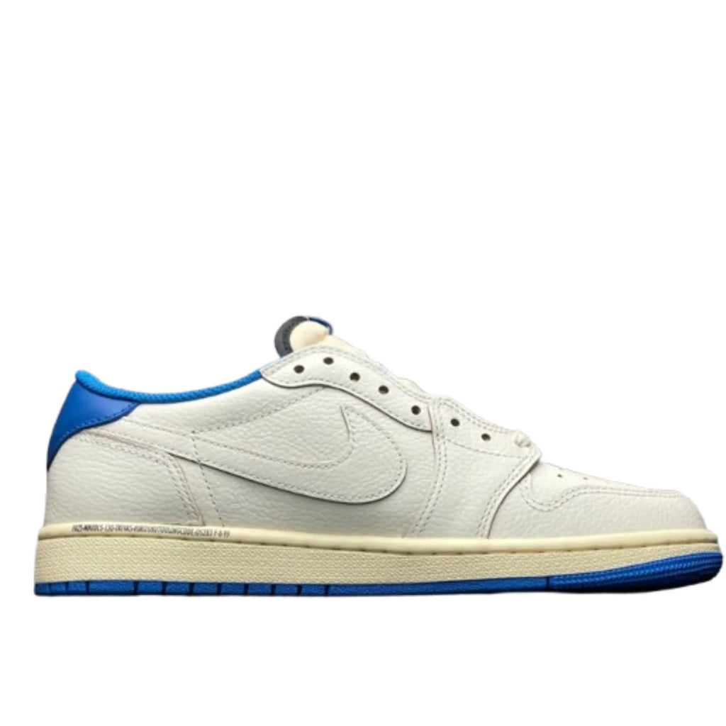 Air Jordan 1 Low x Travis Scott x Fragment Sail Military Blue