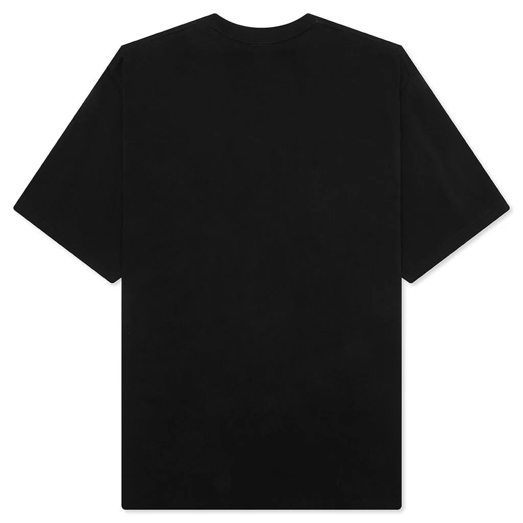 STA Houndstooth College Relaxed Fit Tee Black