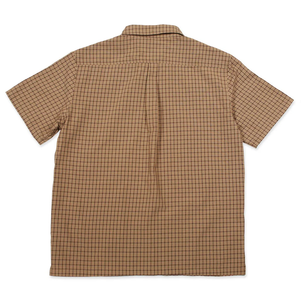 Theories Avignon Flannel Button Up Caramel