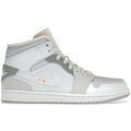 Jordan 1 Mid Craft Inside Out White Grey