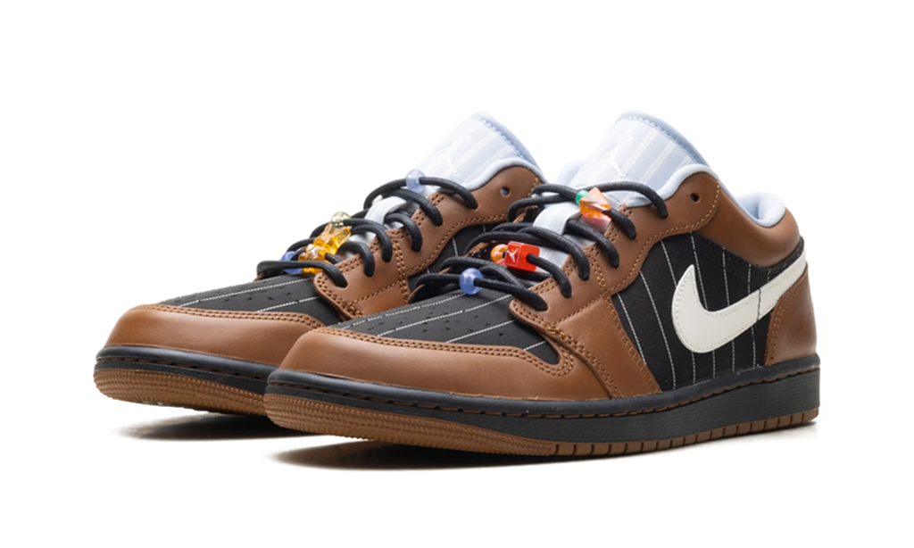 Air Jordan 1 Low SE "Black Sail Light British Tan" IR7560 010