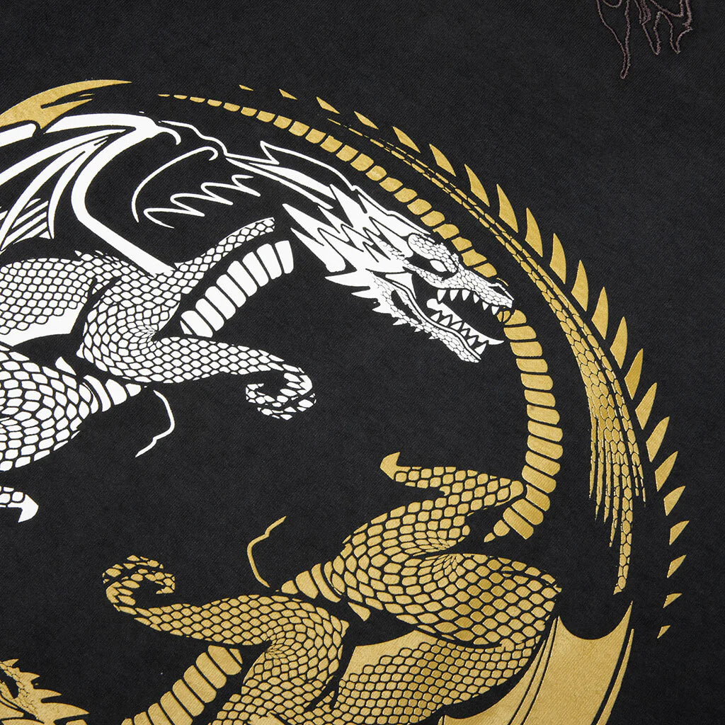 Counter Oversized Tee Pigment Black