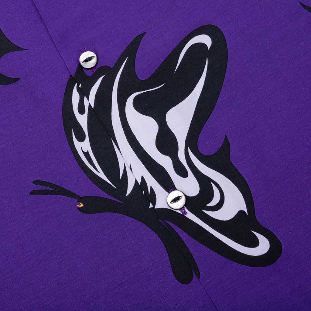 Needles x Kae Tanaka Kt Papillon S S One Up Shirt Purple