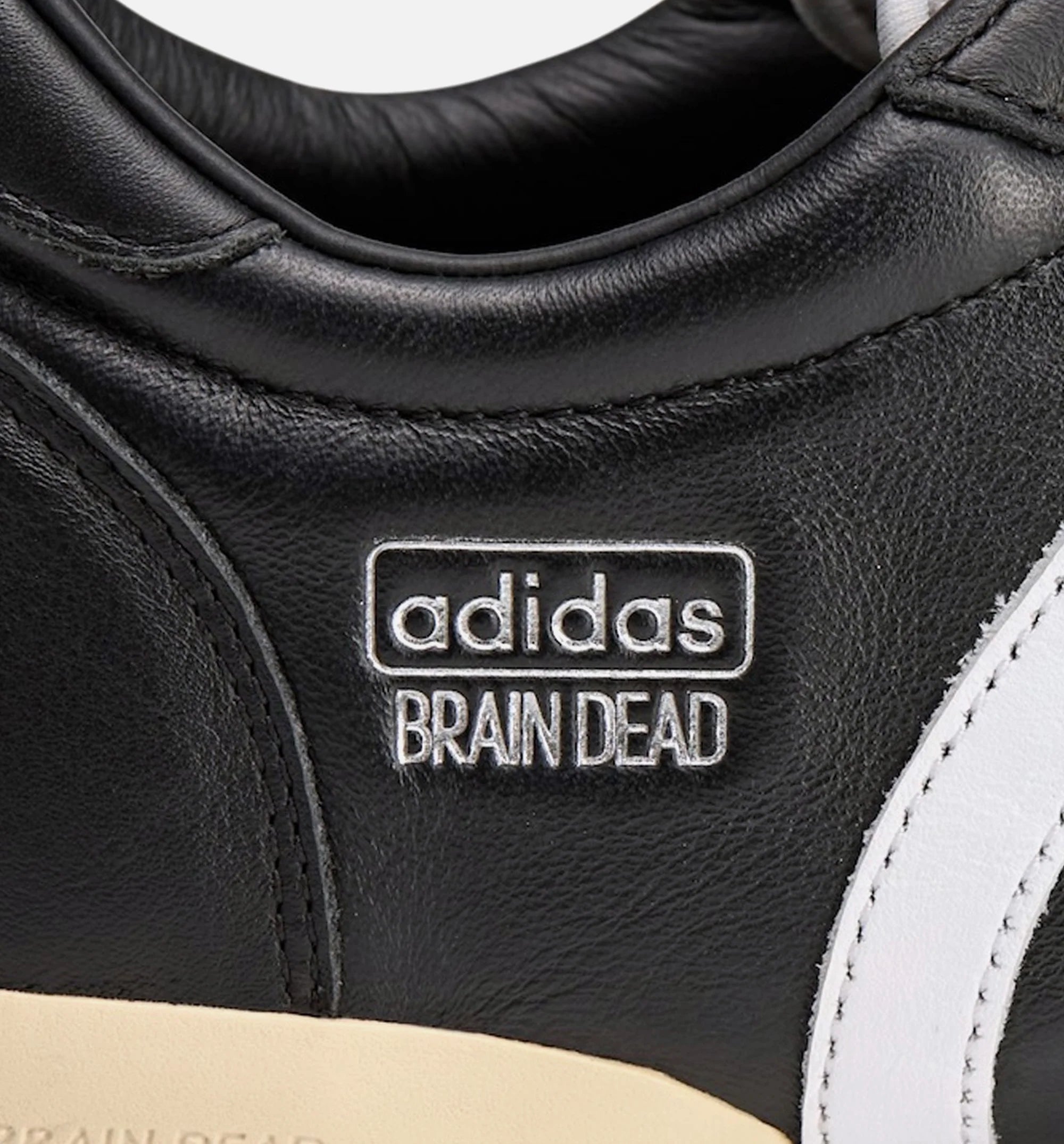 Brain Dead x Adidas Taekwondo Mens Lifestyle Shoe Core Black Footwear White Warm Vanilla