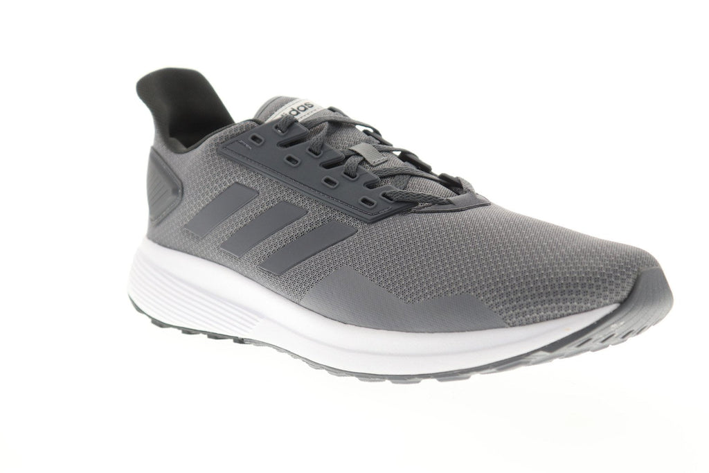 Duramo 9 BB6908 Mens Gray Mesh Low Top Lace Up Athletic Gym Running Shoes