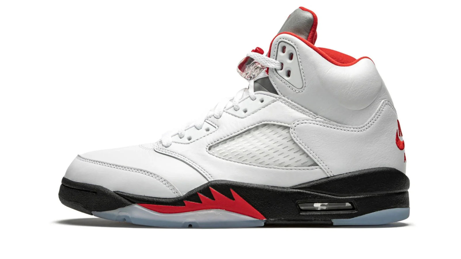 Air Jordan 5 Retro Fire Red Silver Tongue 2020