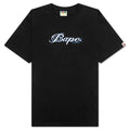 Logo Relaxed Fit Tee Black