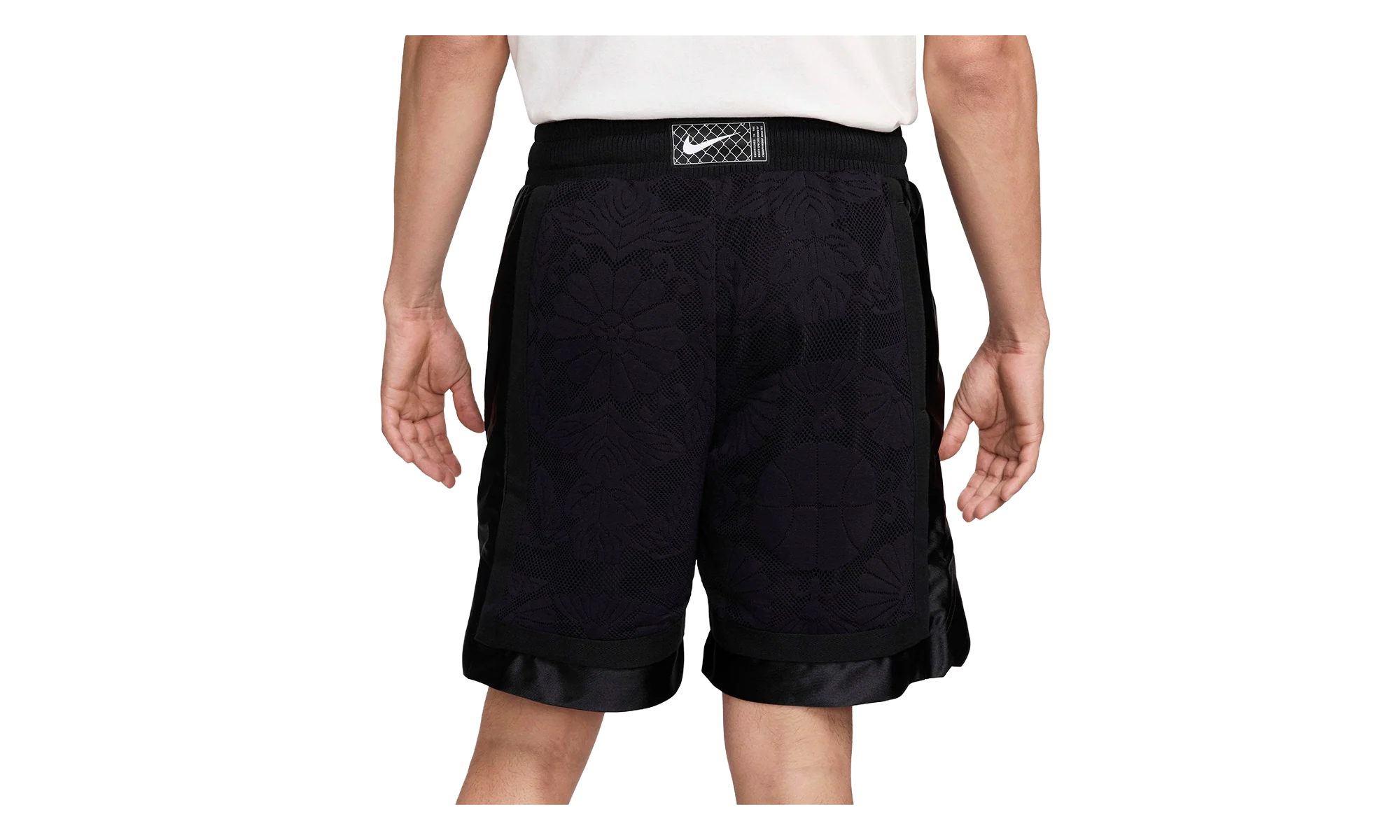 DNA 8" Dri-FIT Basketball Shorts "Black / Black" FN2856 010