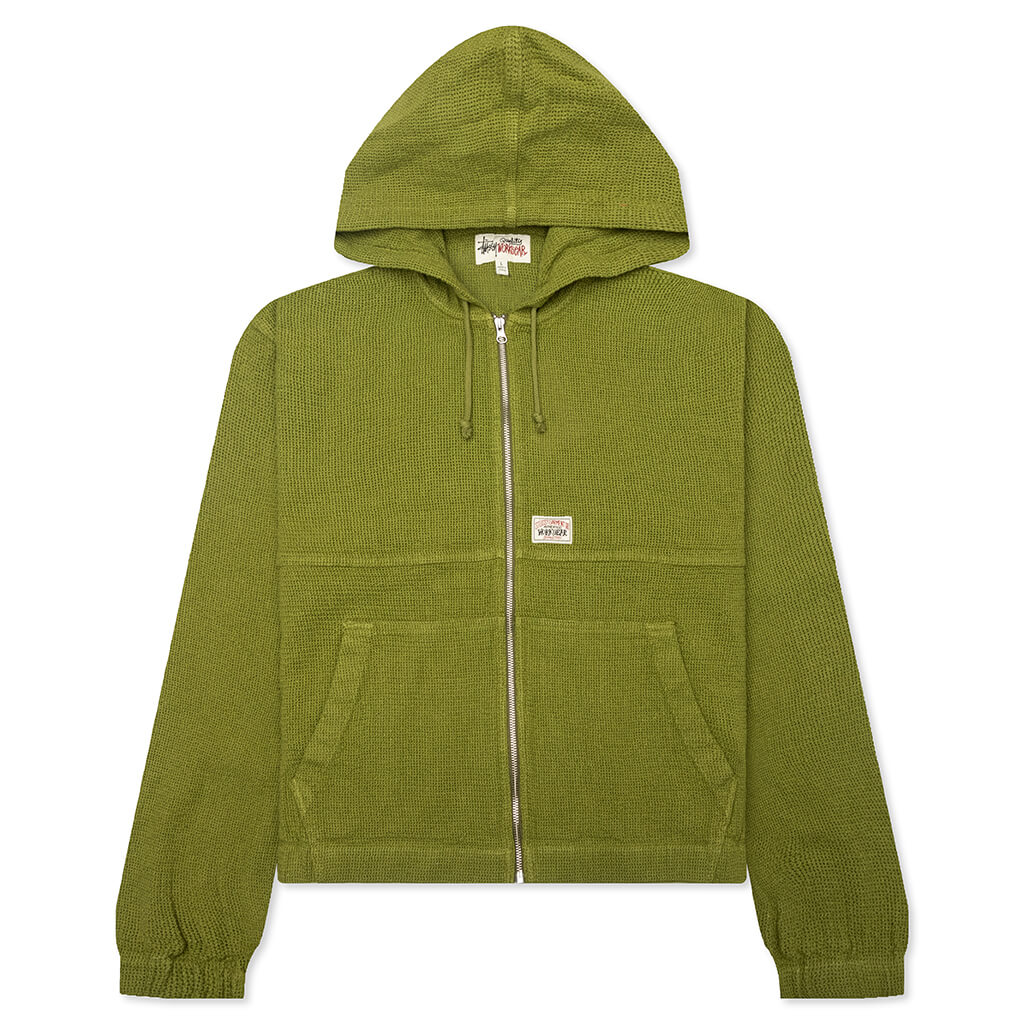 Work Jacket Cotton Mesh Green