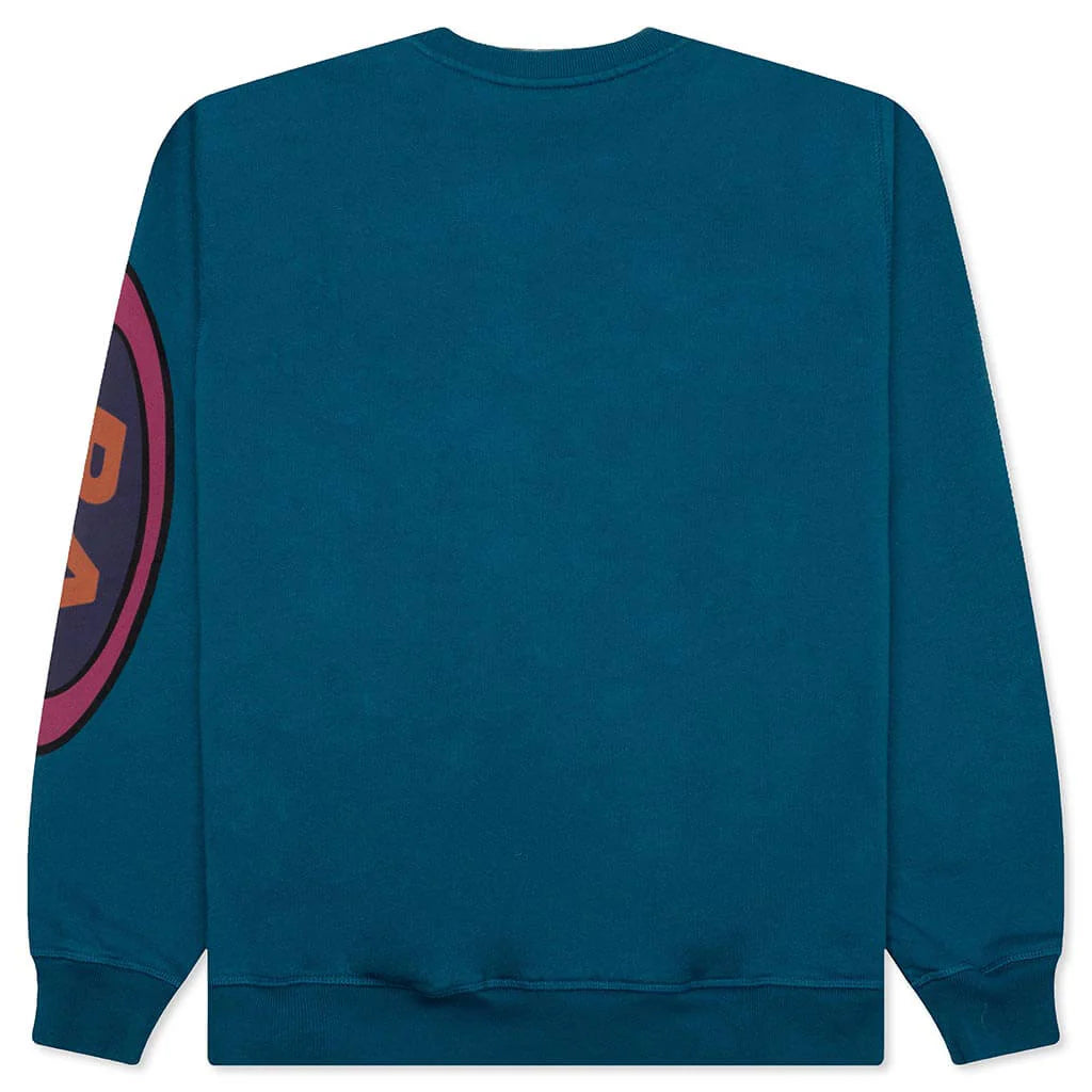 Loudness Crewneck Coral Blue