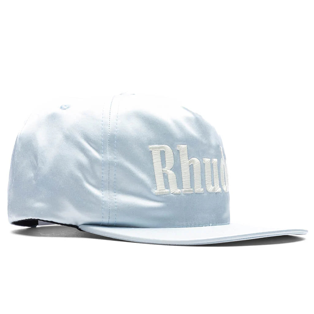 Satin Logo Hat Sky Blue
