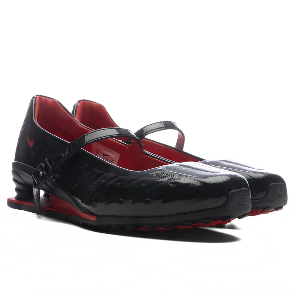 Nike x LABELHOOD Womens Shox Z Calistra Black University Red