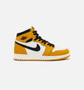 Air Jordan 1 Retro High OG Yellow Ochre Grade School Lifestyle Shoe Yellow Ochre Sail Black
