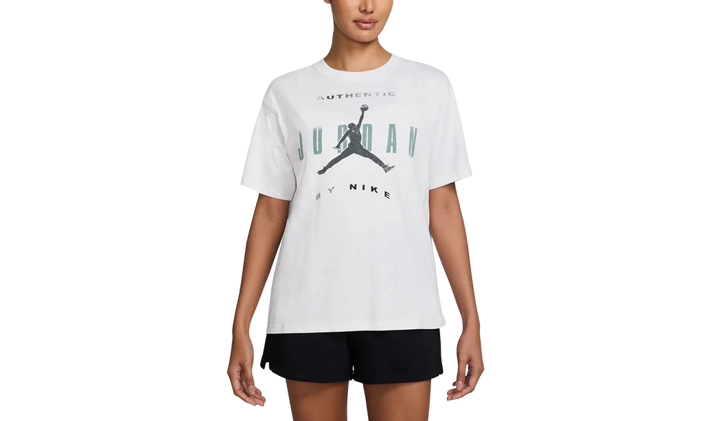 Jordan Graphic T-Shirt WMNS "Birch Heather / Cannon / Iron Grey" IB9943 051