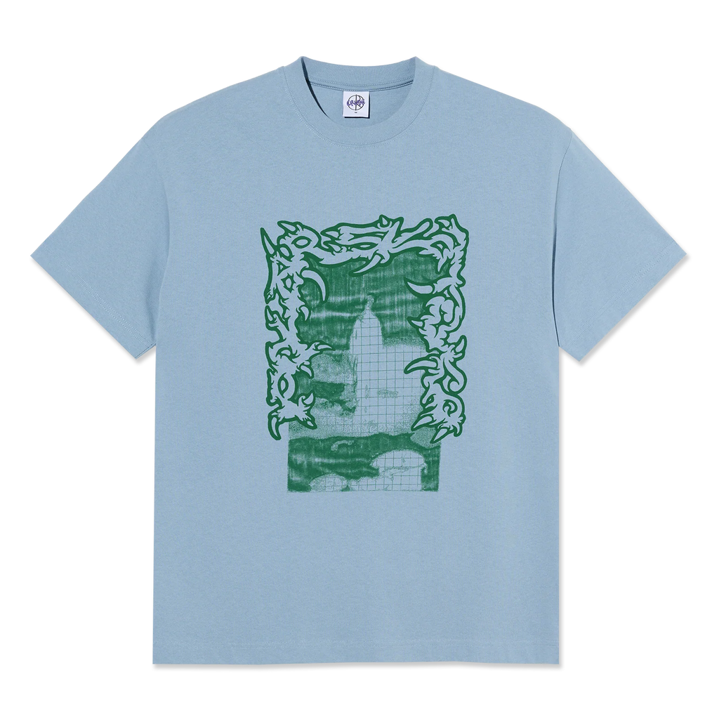Polar Skate Co Passing Resemblance Tee Dove Blue