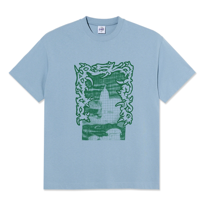Polar Skate Co Passing Resemblance Tee Dove Blue