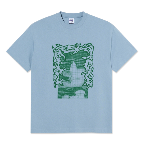 Polar Skate Co Passing Resemblance Tee Dove Blue