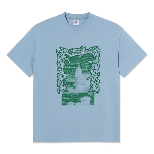 Polar Skate Co Passing Resemblance Tee Dove Blue