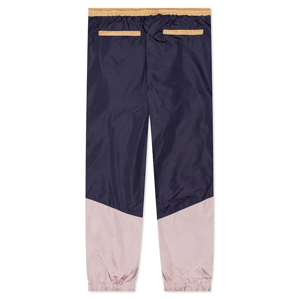 Track Pant Tan Rose Deep Purple