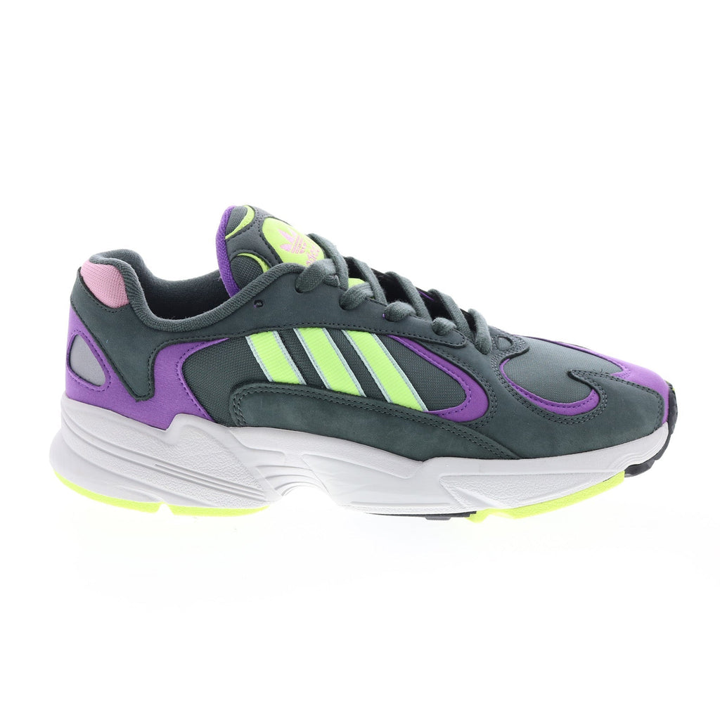 Yung-1 BD7655 Mens Gray Synthetic Lace Up Lifestyle Sneakers Shoes