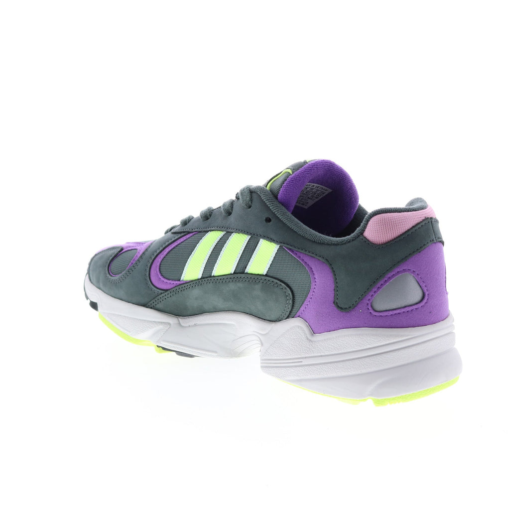Yung-1 BD7655 Mens Gray Synthetic Lace Up Lifestyle Sneakers Shoes