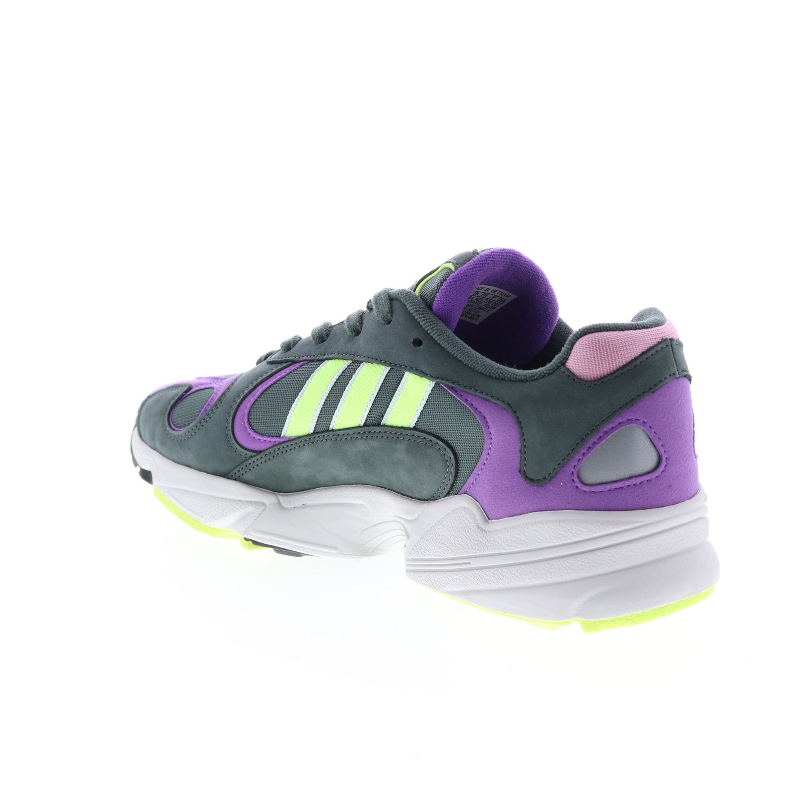Yung-1 BD7655 Mens Gray Synthetic Lace Up Lifestyle Sneakers Shoes