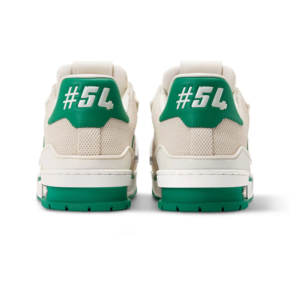 LV Trainer Green Canvas