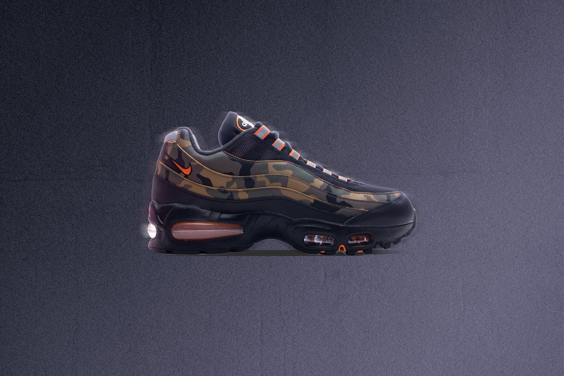 Air Max 95 Black Golden Beige Safety Orange Metallic Silver