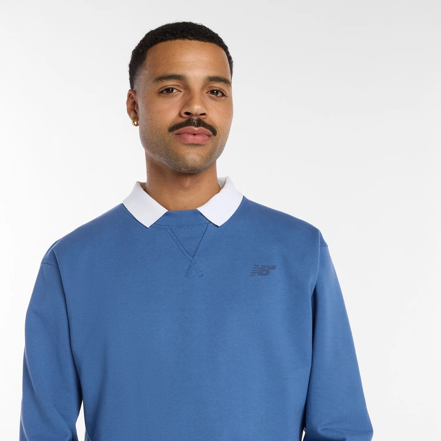 New Balance Numeric Team Crew Sweater Blue
