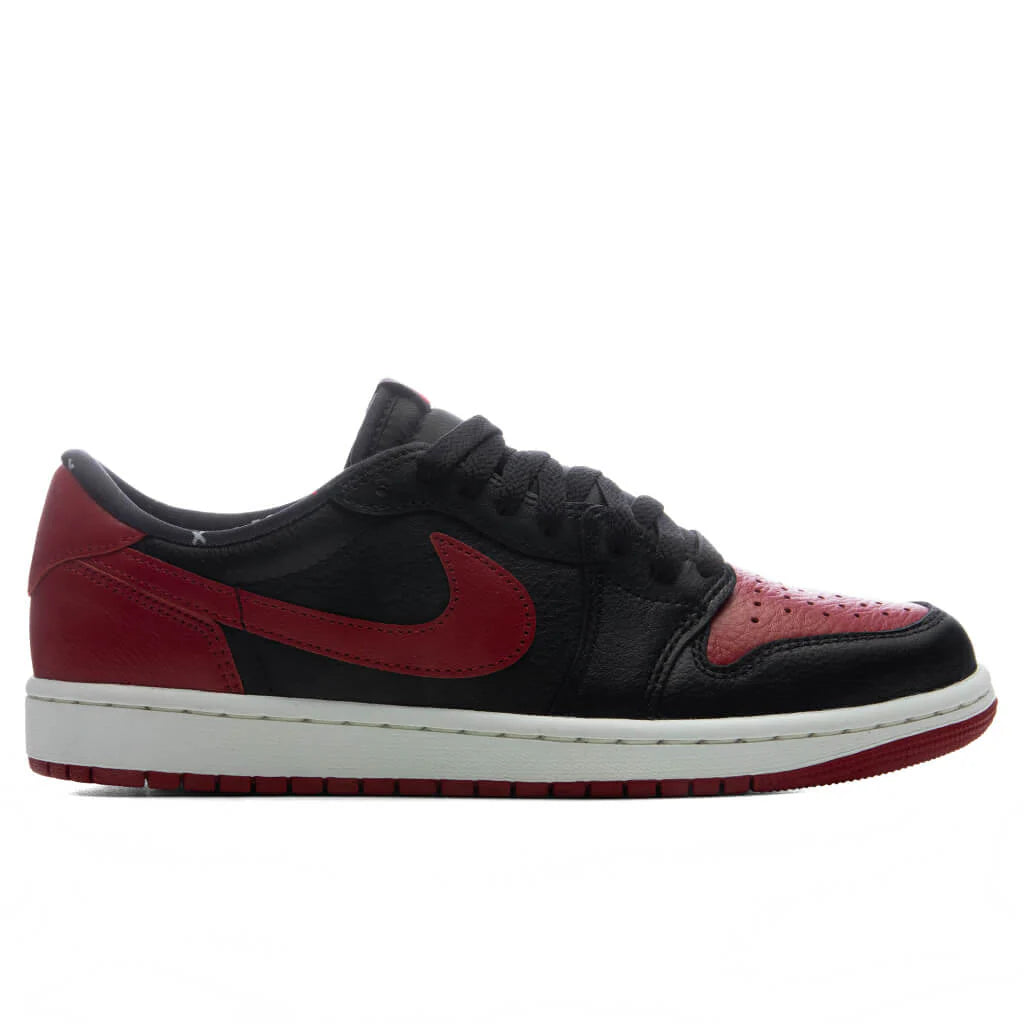 Air Jordan 1 Retro Low OG Banned Black Varsity Red Summit White