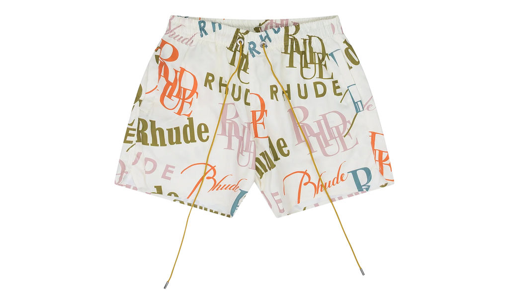 Mash-Up Logo Swim Trunks "Multicolor" RHPS23SH09834567