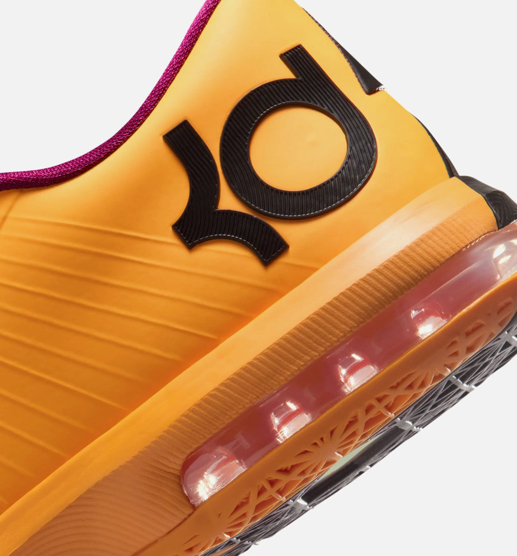 KD 6 Peanut Butter And Jelly Mens Basketball Shoe Laser Orange Raspberry Red Black
