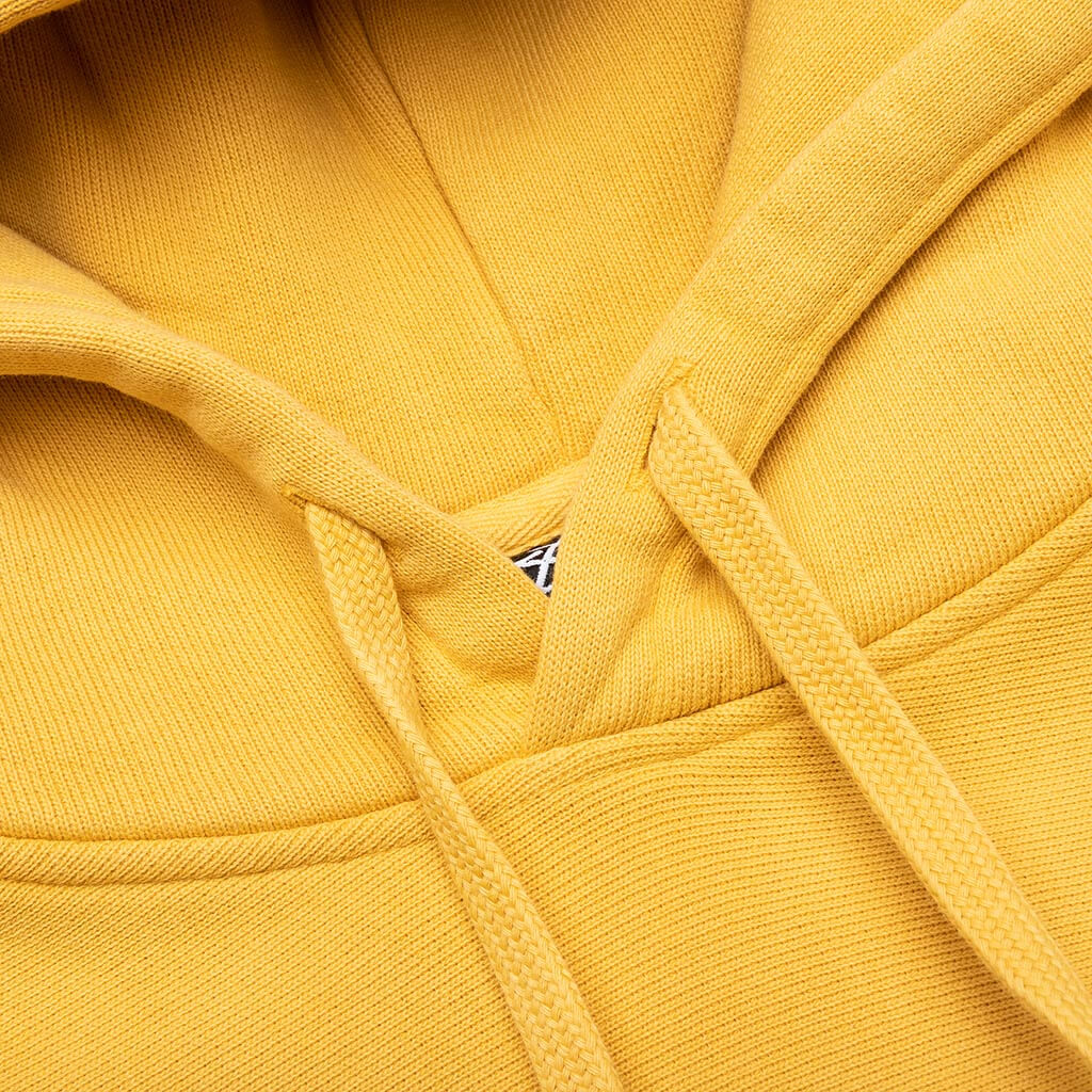 Skull Bones Pigment Dyed Hoodie Honey