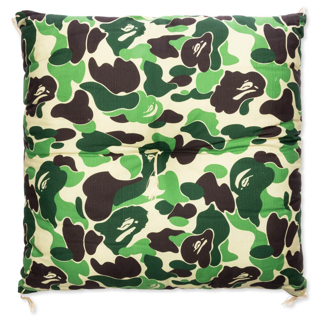 Abc Camo Japanese Cushion Green