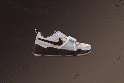 Nike x Travis Scott Zoom Field Jaxx White Light Chocolate White