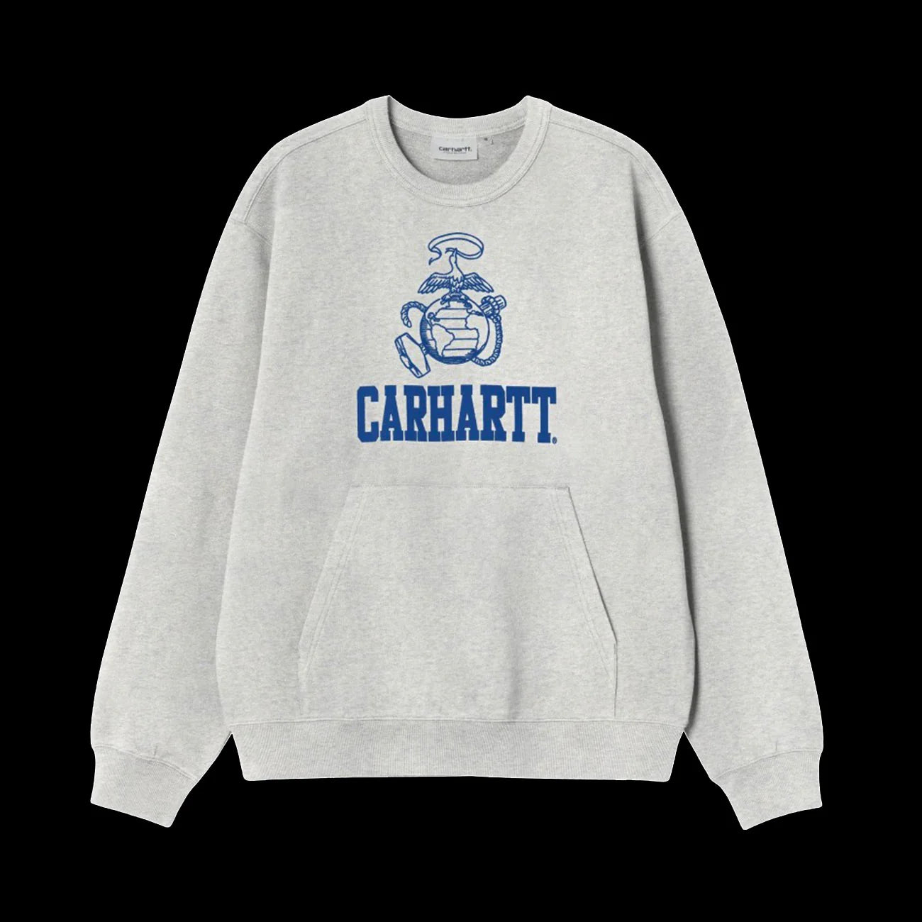 Carhartt WIP Pond Corps Crewneck Ash Heather