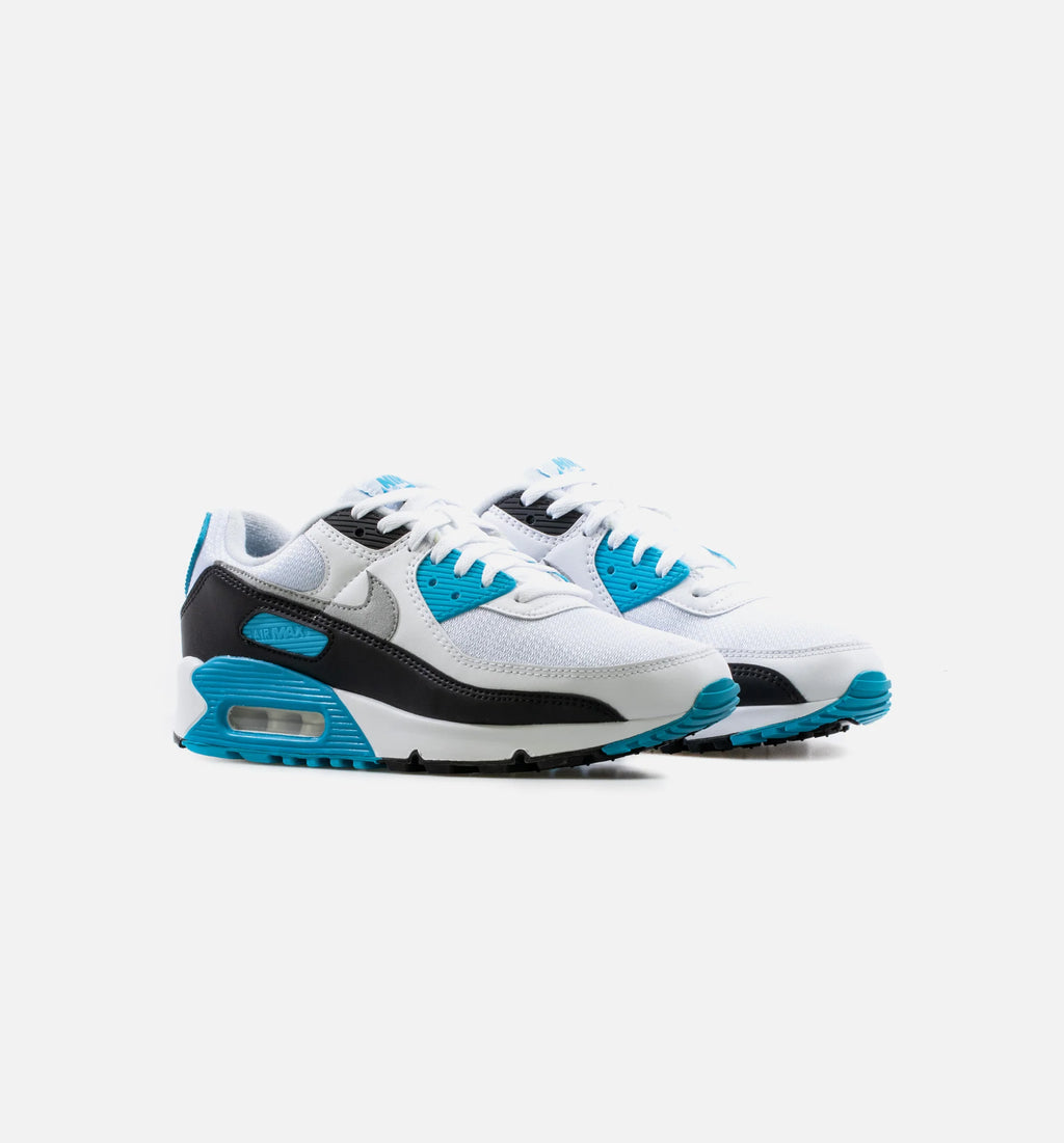 Air Max 90 Laser Blue Mens Lifestyle Shoe Blue White Black