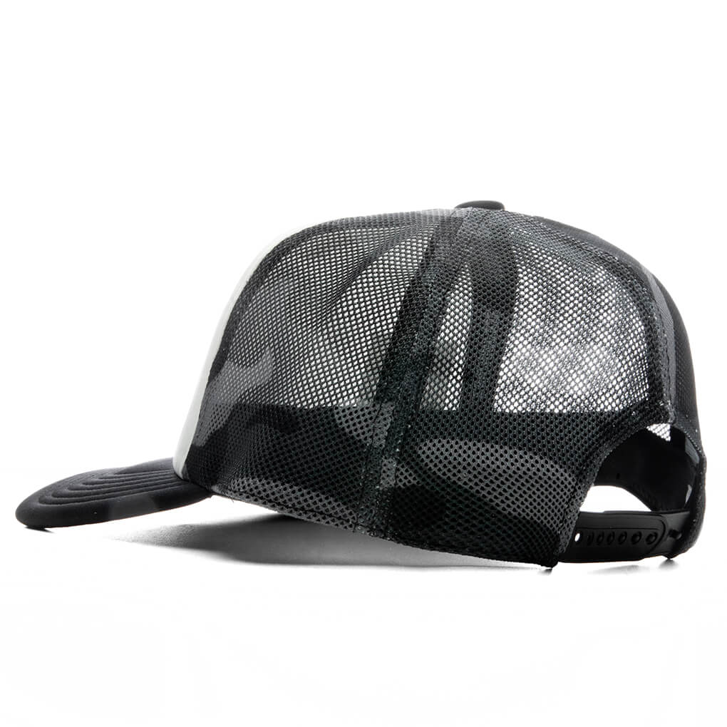 Color Camo General Mesh Cap Black