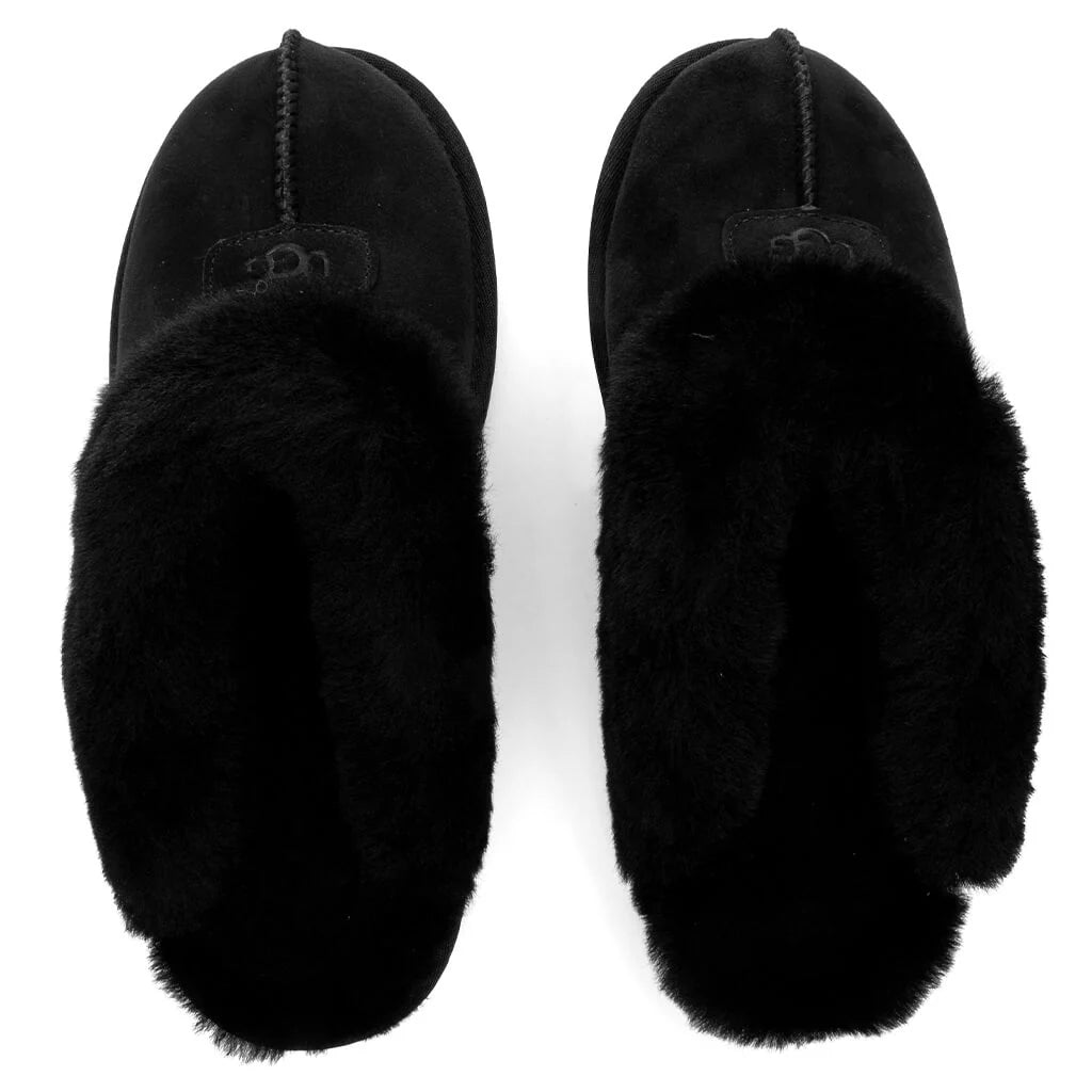 Womens Coquette Slipper Black
