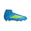 adidas F50 Elite Mid Cut FG Firm Ground Youth Soccer Cleats Blue Yellow Aqua