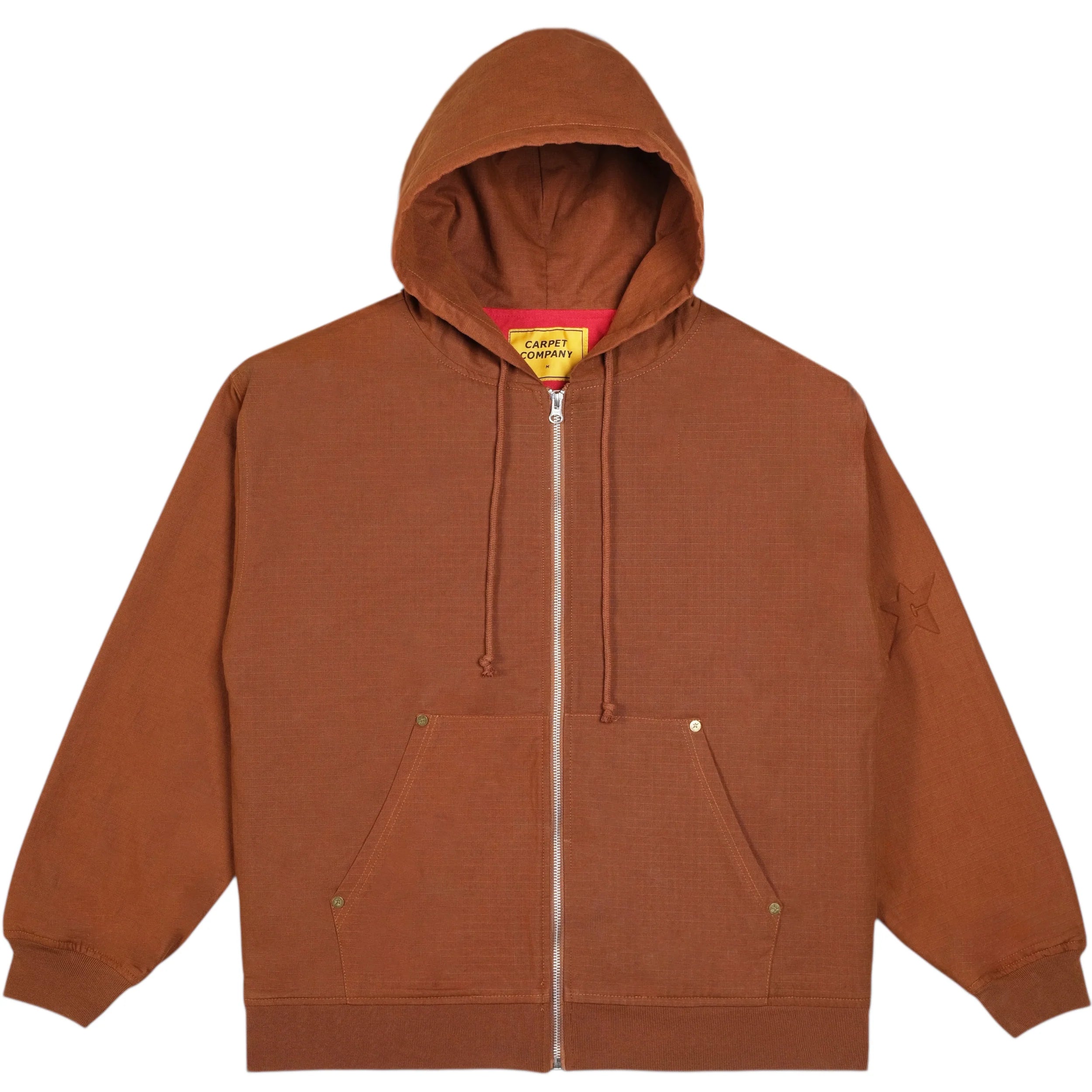 Carpet Company Rip Stop Jacket Chocolate