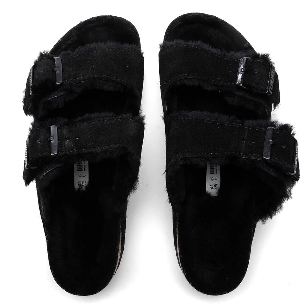 Wide Arizona Shearling Black