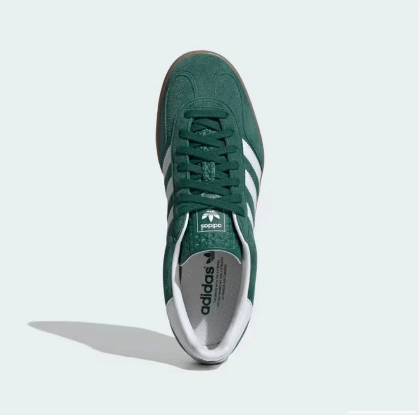 Adidas Gazelle Indoor Collegiate Green Gum