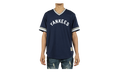 MLB Mesh V-Neck Tee "New York Yankees - Navy" MSPOAJ18001 NYYNAVY1