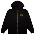 Guadalupe Zip Up Hoodie Black